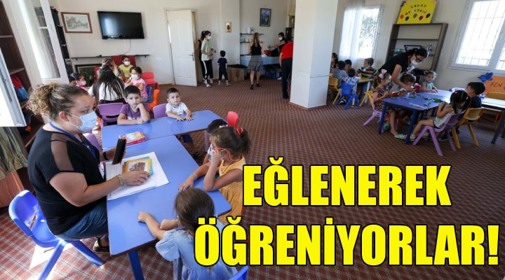 Eğlenerek öğreniyorlar!