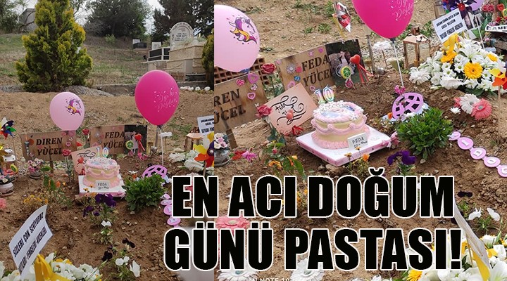 En acı doğum günü pastası!