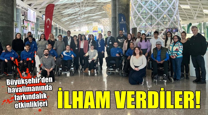 Engelli yurttaşlar başarıları ile ilham verdi