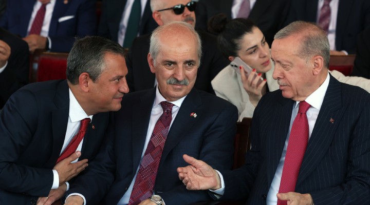 Erdoğan, Özel ve Bahçeli Kıbrıs'ta bir araya geldi!