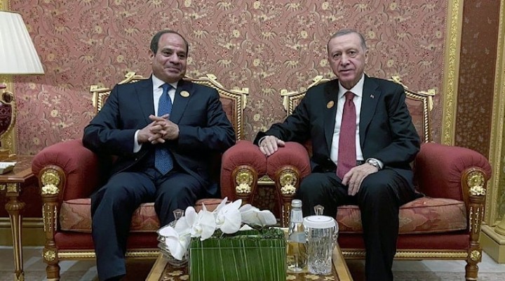 Erdoğan, Sisi ile Riyad'da görüştü
