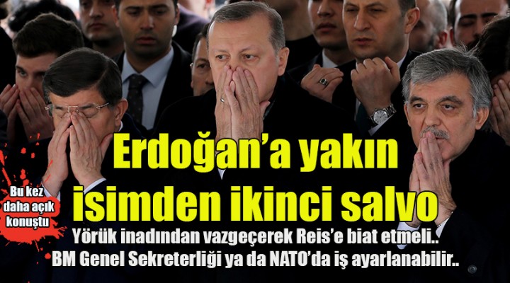 Erdoğan'a yakın isimden ikinci salvo.. Biat etmeli, BM ya da NATO'da iş ayarlanabilir!