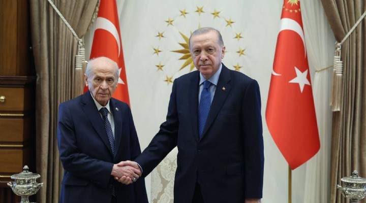 Erdoğan ile Bahçeli'den sürpriz görüşme