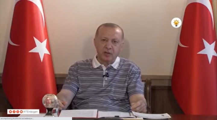 Erdoğan'ın videosu ile ilgili flaş satırlar!