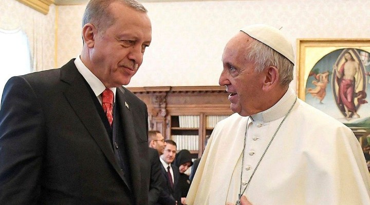 Erdoğan'dan Papa'ya Gazze mektubu!