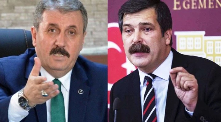 Erkan Baş'a ''Tito artığı'' diyen Mustafa Destici özür diledi!
