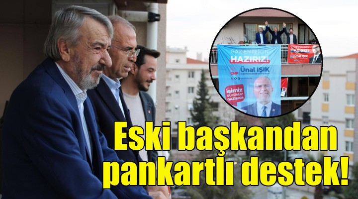 Eski Başkan Şenol'dan CHP adayı Ünal Işık'a destek!