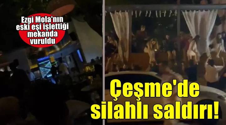 Ezgi Mola'nın eski eşi işlettiği eğlence mekanında vuruldu!