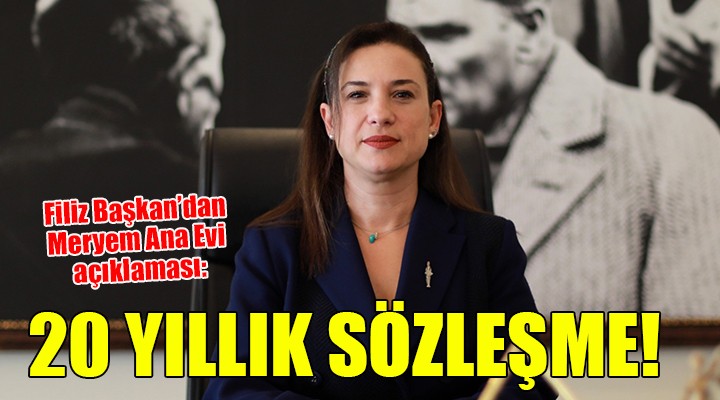 Filiz Başkan'dan Meryem Ana Evi açıklaması... 