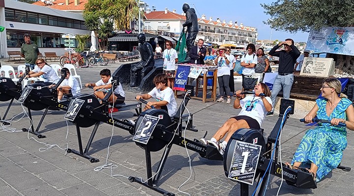 Foça'da Para Kürek etkinliği