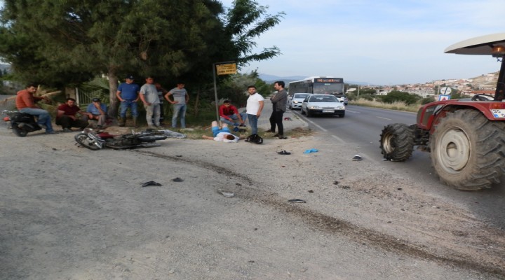 Foça'da feci kaza: 1'i ağır 2 yaralı