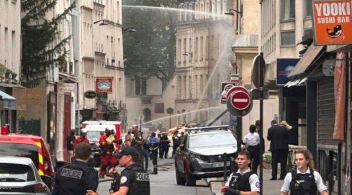 Fransa'nın başkenti Paris'te patlama! Yaralılar var