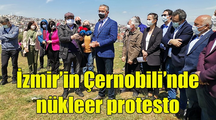 GAZİEMİR'DE NÜKLEER PROTESTO!