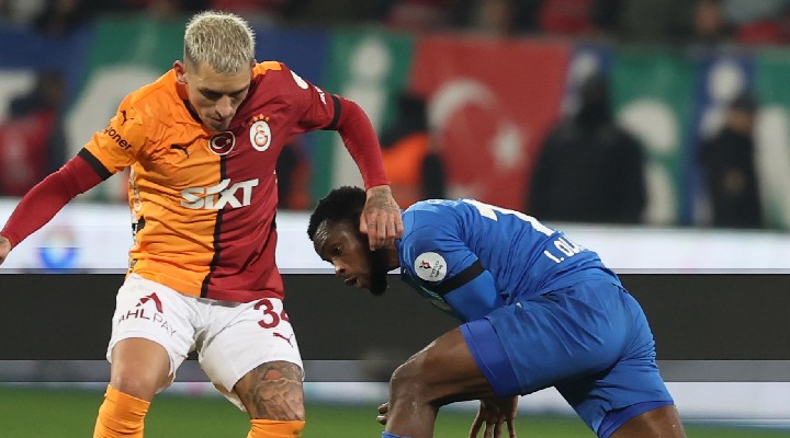 Galatasaray'dan Rize'de kritik galibiyet!