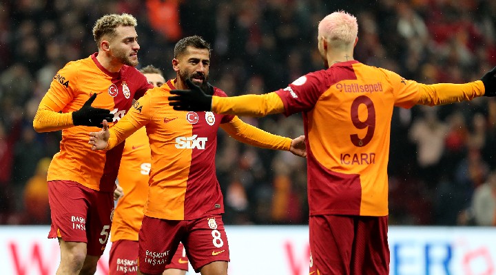 Galatasaray'dan yarım düzine gol!