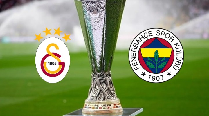 Galatasaray ve Fenerbahçe'nin play-off rakipleri belli oldu