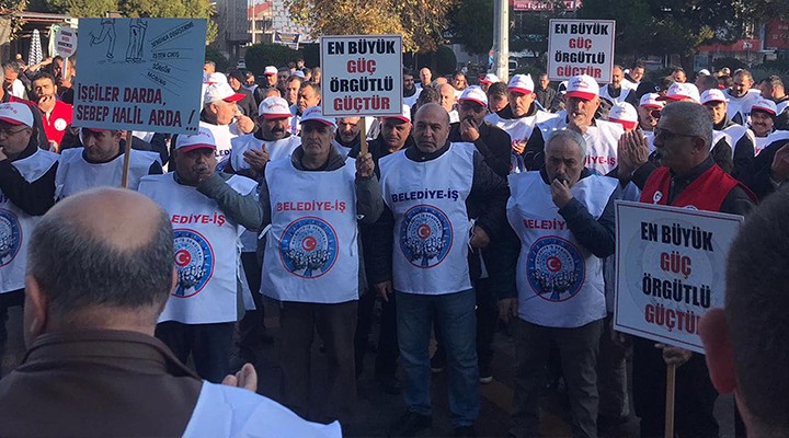 Gaziemir Belediyesi'ne protesto