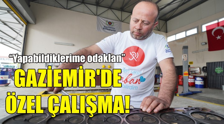 Gaziemir Belediyesi'nden Engelliler Haftası için özel çalışma!