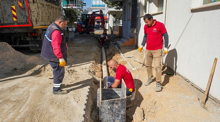 Gaziemir Bülbül Sokak'ta sel ve taşkın sorunu çözüldü