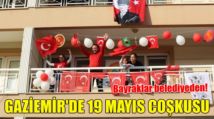 Gaziemir'de 19 Mayıs coşkusu!