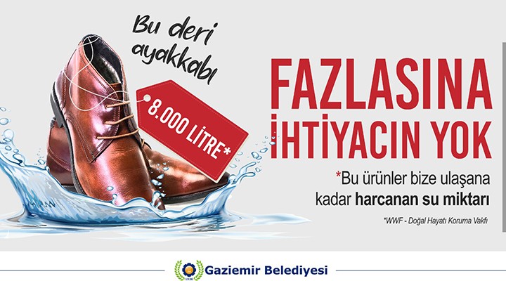 Gaziemir'de Dünya Su Günü'ne özel çalışma