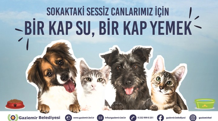 Gaziemir'de can dostlara özel kampanya