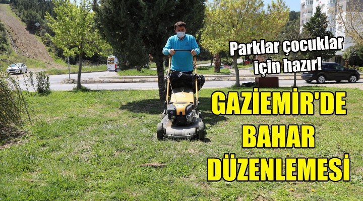 Gaziemir'de bahar düzenlemesi!