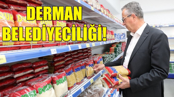 Gaziemir'de derman belediyeciliği!