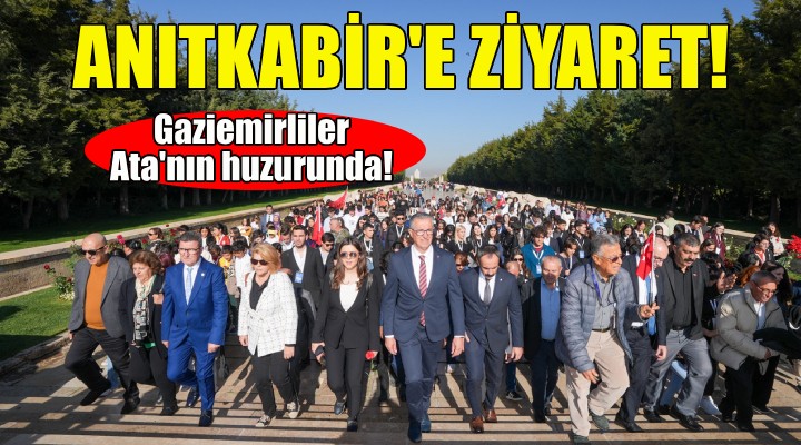Gaziemirliler 100. yılda Atatürk'ün huzuruna çıktı!