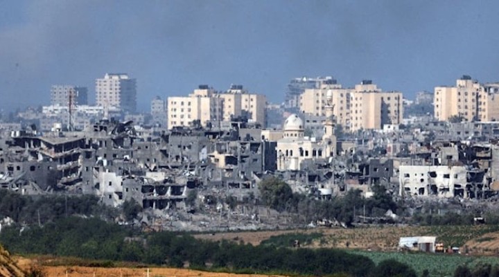 Gazze'de büyük yıkım... İşte öncesi ve sonrası!