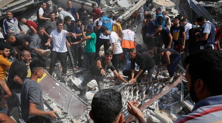 Gazze'de can kaybı 6 bin 500'ü aştı!