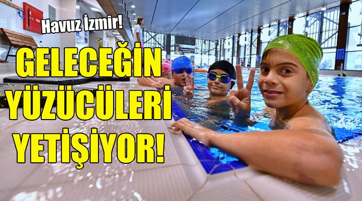 Geleceğin yüzücüleri yetişiyor!