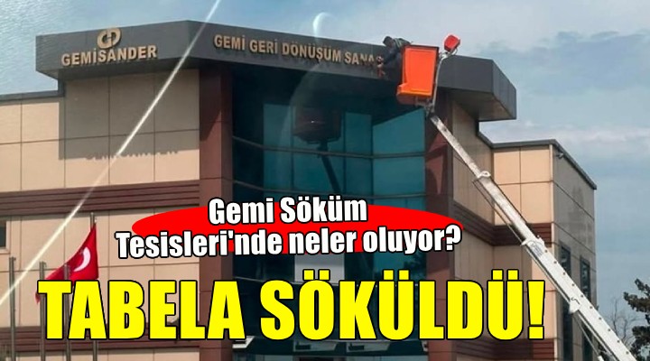 Gemi Söküm Tesisleri'nde neler oluyor?