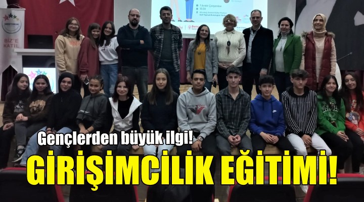 Gençlere girişimcilik eğitimi!