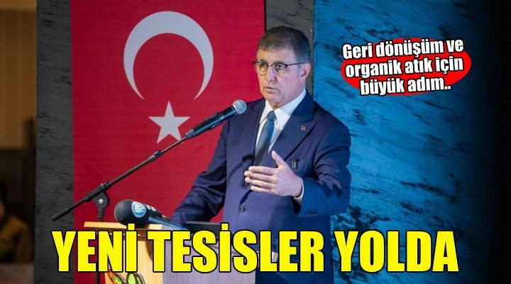 Geri dönüşüm ve organik atık için yeni tesisler yolda