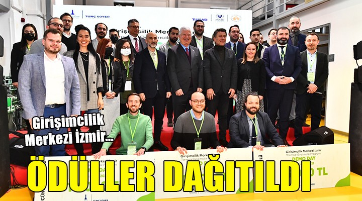 Girişimcilik Merkezi İzmirde ilk ödüller sahiplerini buldu