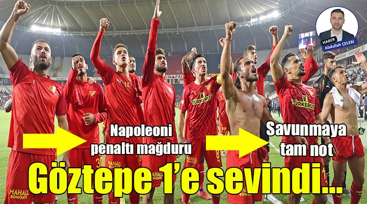 Göztepe 1 puana sevindi