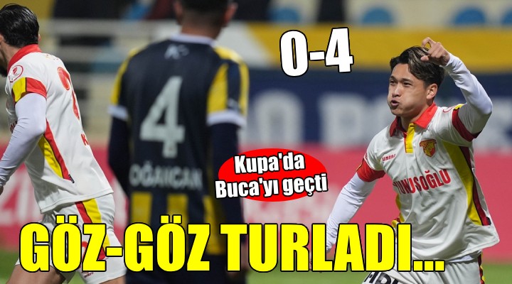 Göztepe Kupa'da Buca'yı farklı geçti