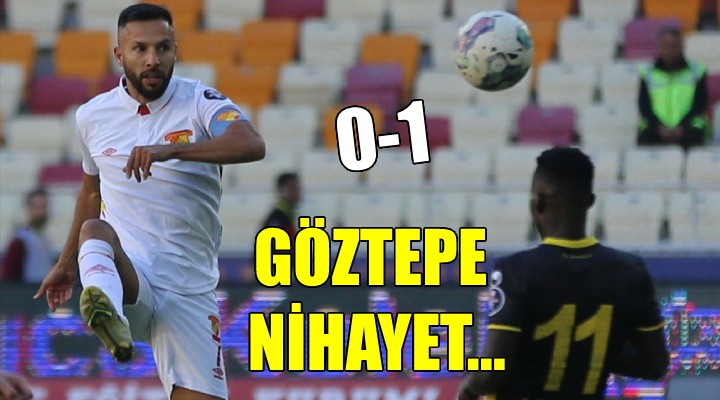 Göztepe Malatya'da kendine geldi