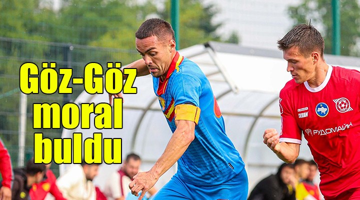 Göztepe Slovenya'da moral buldu