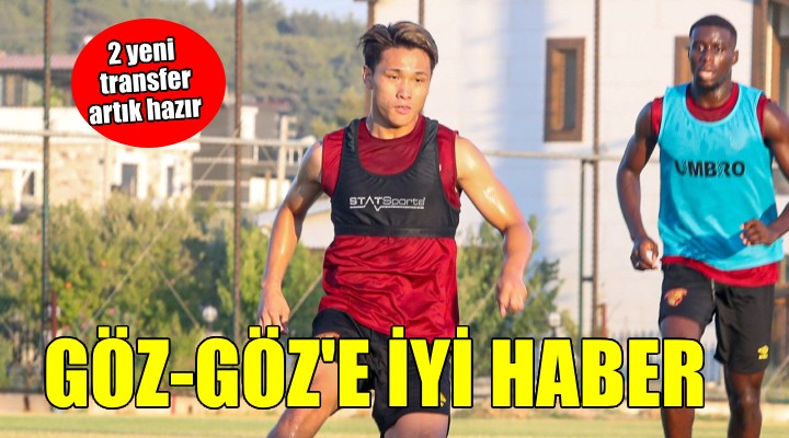 Göztepe'de Matsuki ve Hugo müjdesi...