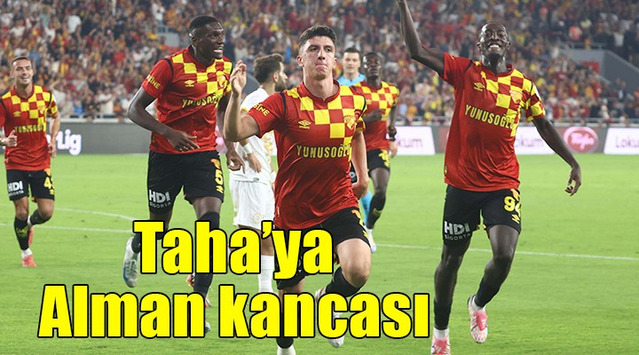 Göztepe'de Taha'ya Alman kancası