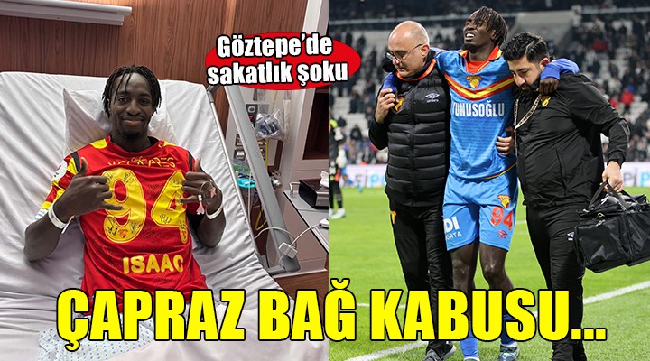 Göztepe'de çapraz bağ kabusu...