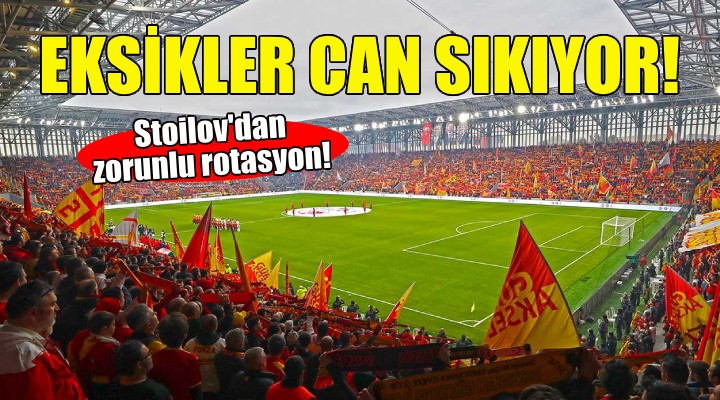 Göztepe'de eksikler can sıkıyor!