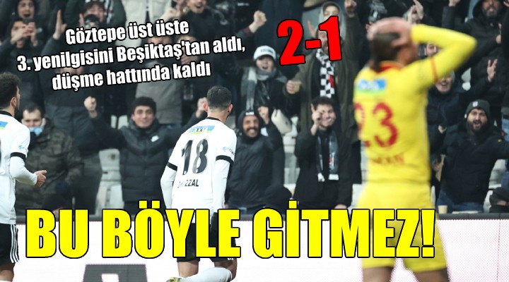 Göztepe'de gidişat iyi değil