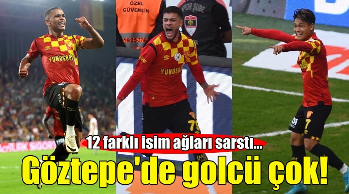 Göztepe'de golcü çok!