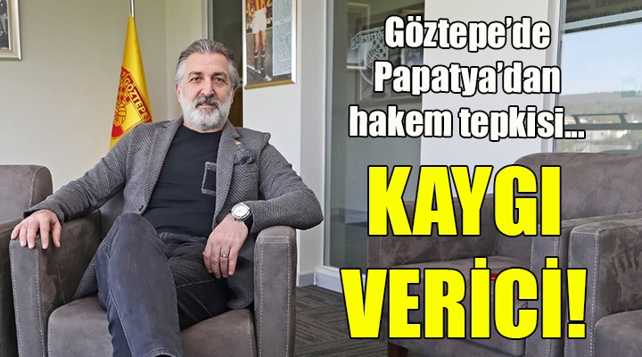 Göztepe'de hakem tepkisi... KAYGI VERİCİ!