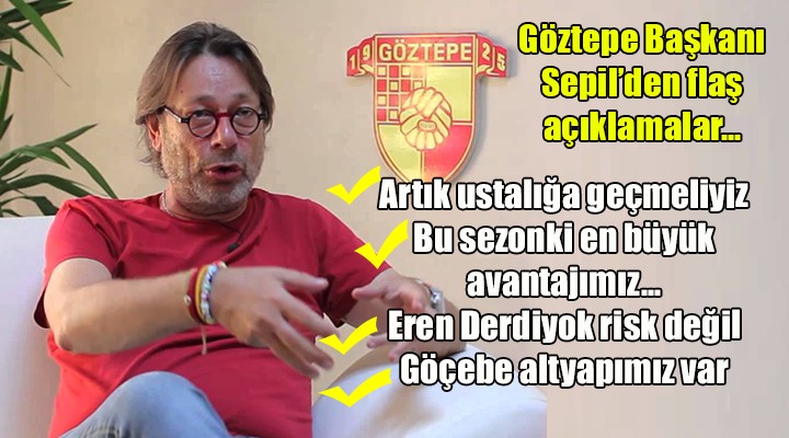 Göztepe'de her şey statla değişecek...