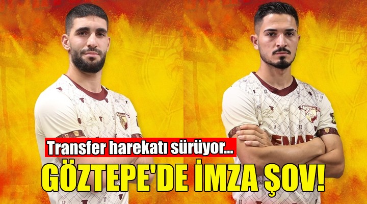 Göztepe'de imza şov!