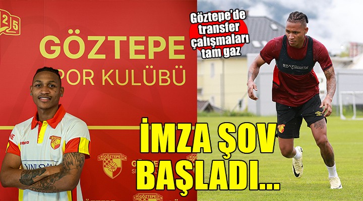 Göztepe'de imza şov başladı...